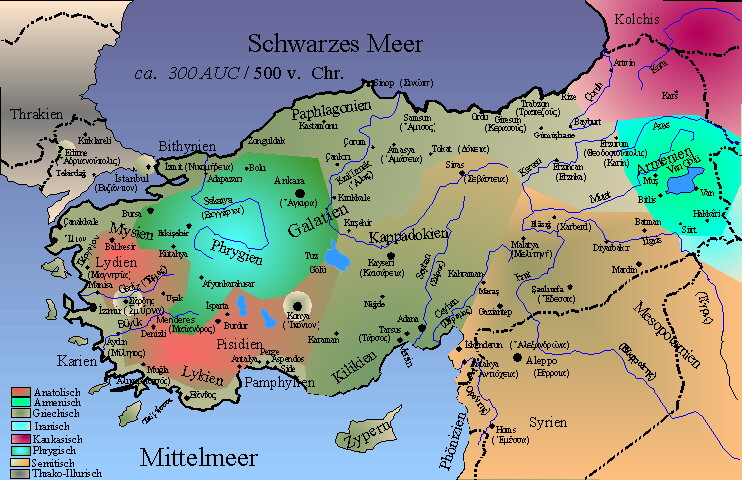 TITUS Didactica: Map frame